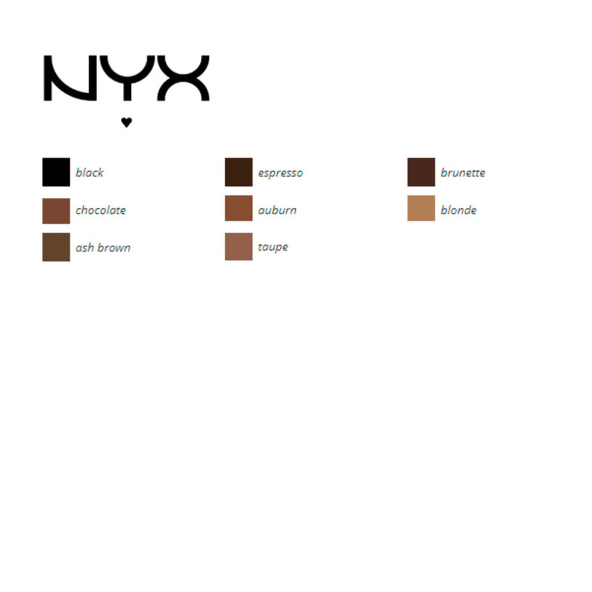 Eyebrow Make-up NYX 0,5 g-15